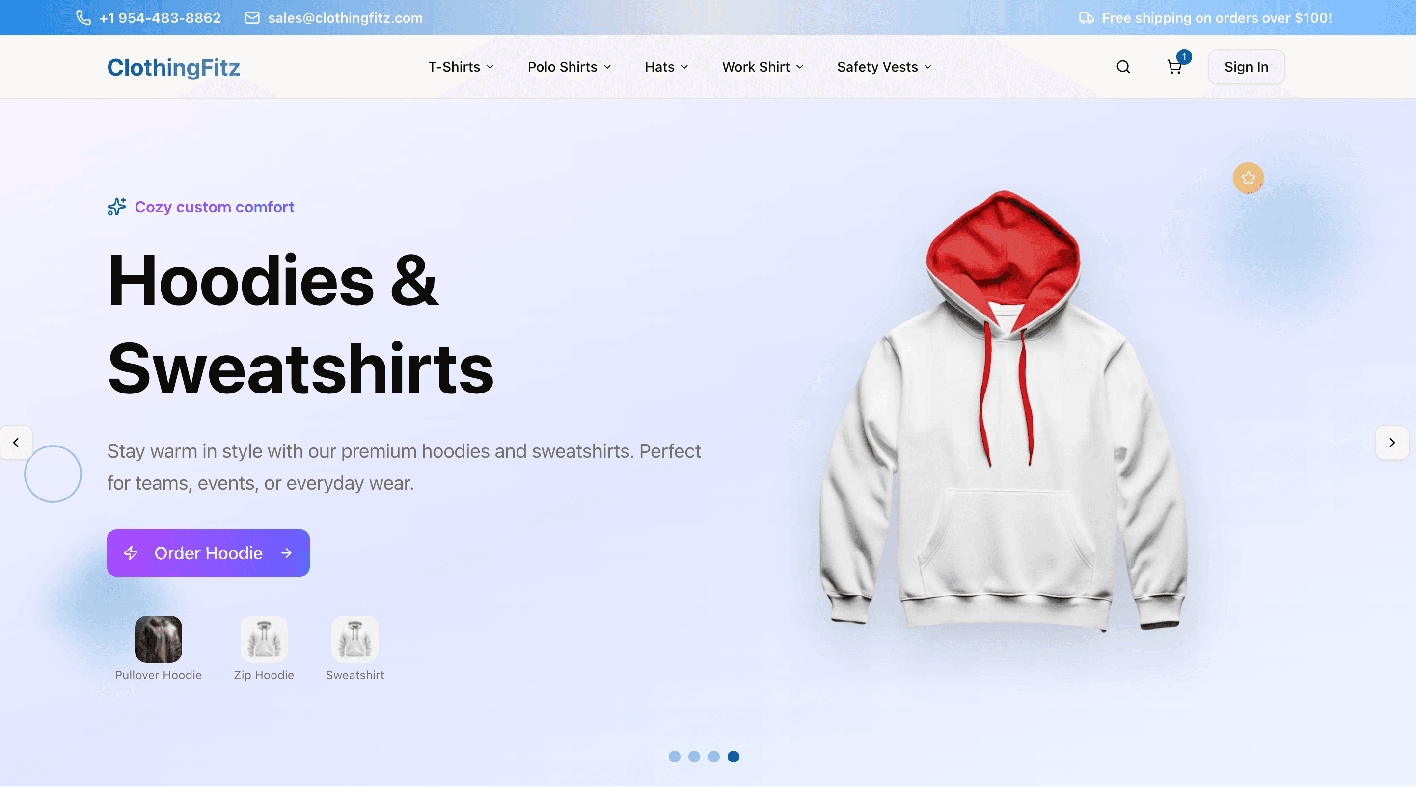 ClothingFitz: Custom Print & On-Demand E-Commerce Platform